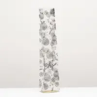 Пакет подарочный новогодний с жёстким дном 11&times;7&times;53 см