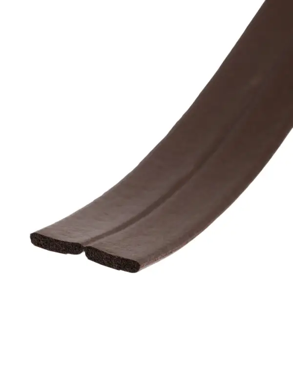 Уплотнитель резиновый ТУНДРА, профиль I, размер 9х2 мм, коричневый, в упаковке 10 м