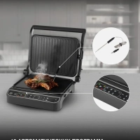 Электрогриль HYG-7000 2000Вт черный