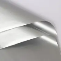 Пленка для цветов матовая,&laquo;Тишью&raquo;, 20 микрон, 57&times;57 см, серебро