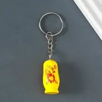 Брелок дерево "Матрёшка" МИКС 3,3х1,8х1,6 см