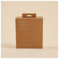 Топ спортивный женский Sima-Land Home, р. M, цвет молочный