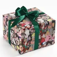 Упаковочная бумага &laquo;Друзья&raquo;, 70 &times; 100 см