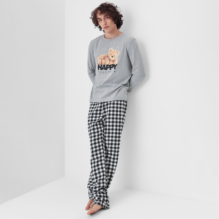 Пижама мужская KAFTAN Happy together размер 56