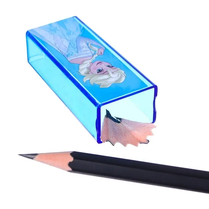 Точилка пластиковая прямоугольная, &laquo;Холодное сердце&raquo;