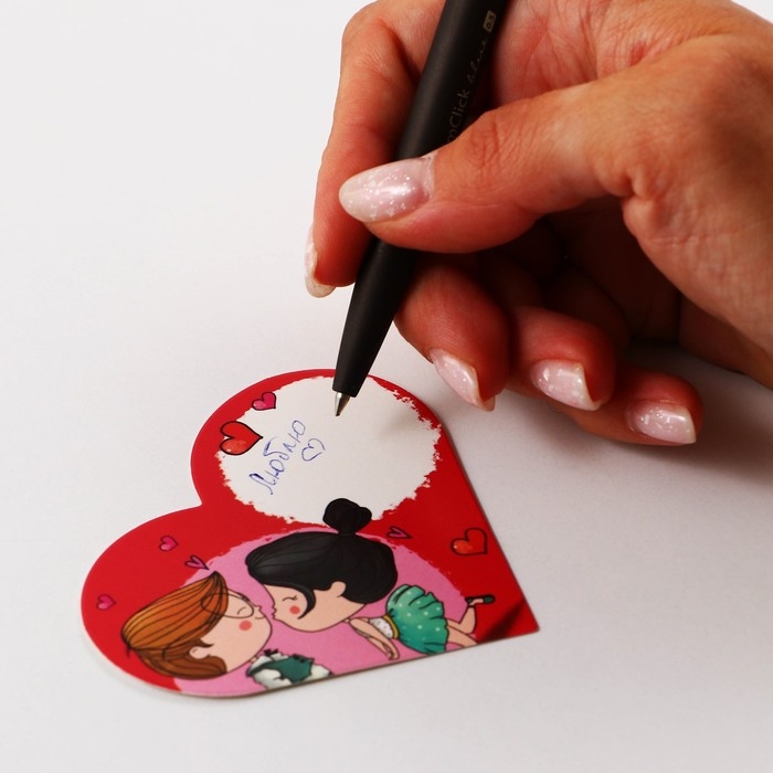 Гирлянда, интерьерное украшение &laquo;7 причин&raquo;, 7 штук, 7 х 7 см