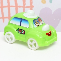 Машина пластмассовая "Мультяшка" 17 х 10 х 11 см, микс Машина пластмассовая "Мультяшка" 17 х 10 х 11 см, микс