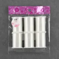 Мононить, d=0.15 мм, 100&plusmn;5 м, белая