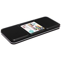 Краски акварельные, в кюветах, с кистью, 24 цвета Краски акварельные, в кюветах, с кистью, 24 цвета