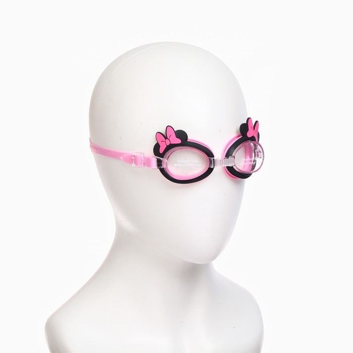 Набор детский &laquo;Минни&raquo;, в комплекте шапка, очки для плавания, мешок