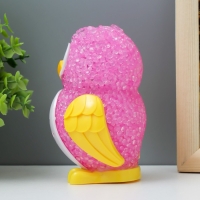 Ночник "Филин" LED RGB от батареек 3хLR44 МИКС 6х7х10см RISALUX