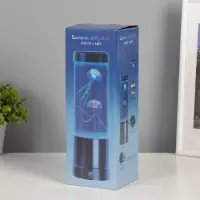 Светильник "Медузы" LED, RGB, USB, 3-5Вт, чёрный 9х9х25,5 см