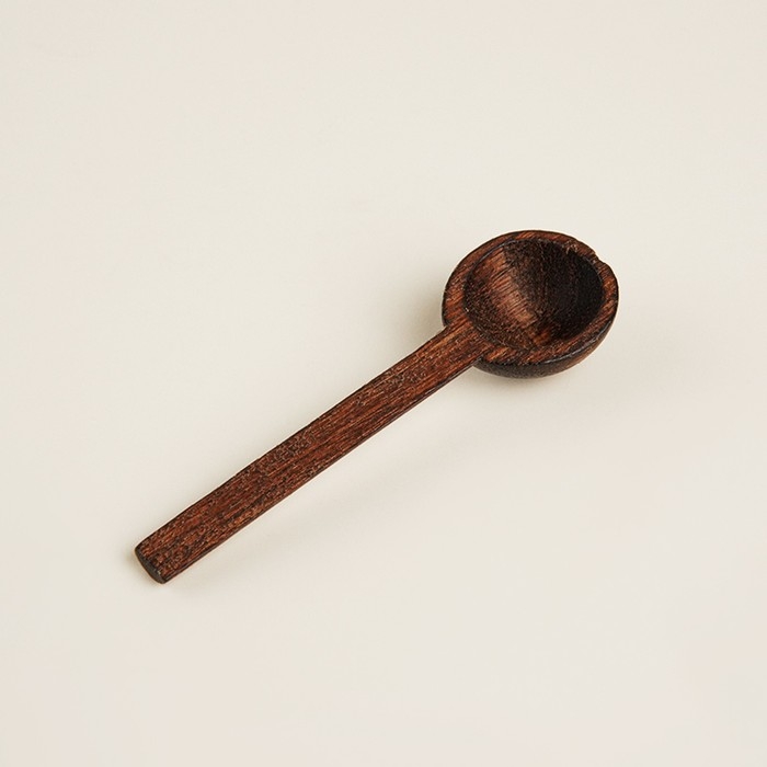 Банка стеклянная для сыпучих продуктов с ложкой SL Home &laquo;Южная акация&raquo;, 400 мл, 10,5&times;9&times;13 см