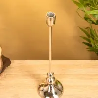 Подсвечник "Сицилия" 10х10х36 см, алюминий