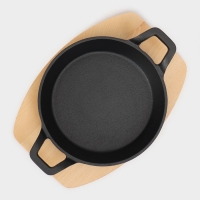 Сковорода чугунная Magma &laquo;Далат&raquo;, 25&times;18&times;4 см