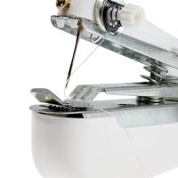 Швейная машинка LSH-09, механическая, портативная, белая