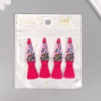 Декор для творчества акрил двусторонний "Лава-лампа с грибами" 6,1х1,7х0,2 см