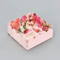 Коробка для печенья, &laquo;Комплимент&raquo;, 7&times;7&times;3 см