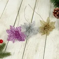 Цветы искусственные &laquo;Перелив&raquo;, цветок-сетка, 8&times;20 см, МИКС