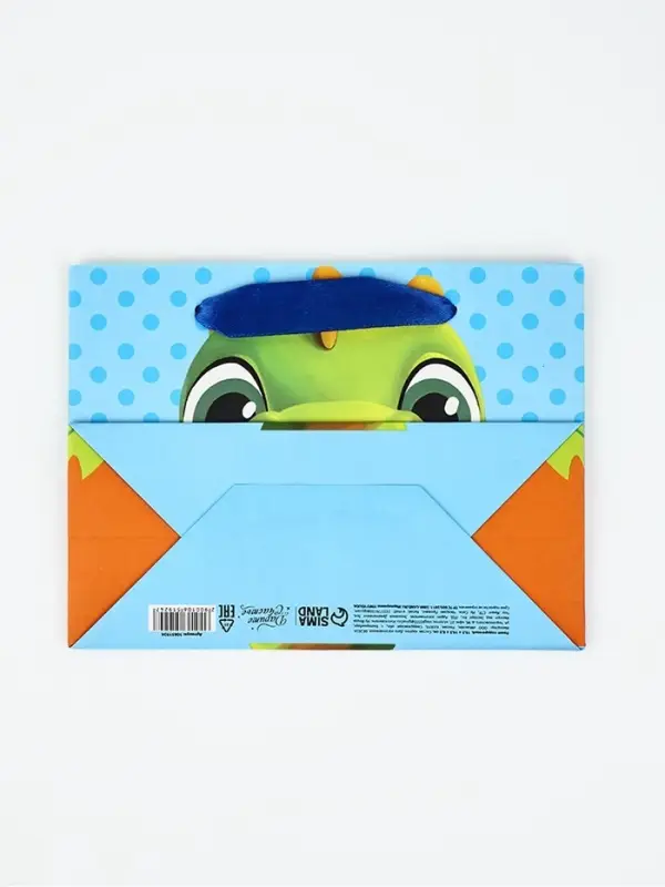 Пакет подарочный &laquo;Динозаврик&raquo;, 19.5 х 14.5 х 8.5 см