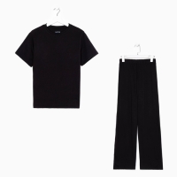 Пижама женская (футболка и брюки) KAFTAN "Basic" размер 40-42 Пижама женская (футболка и брюки) KAFTAN "Basic" размер 40-42