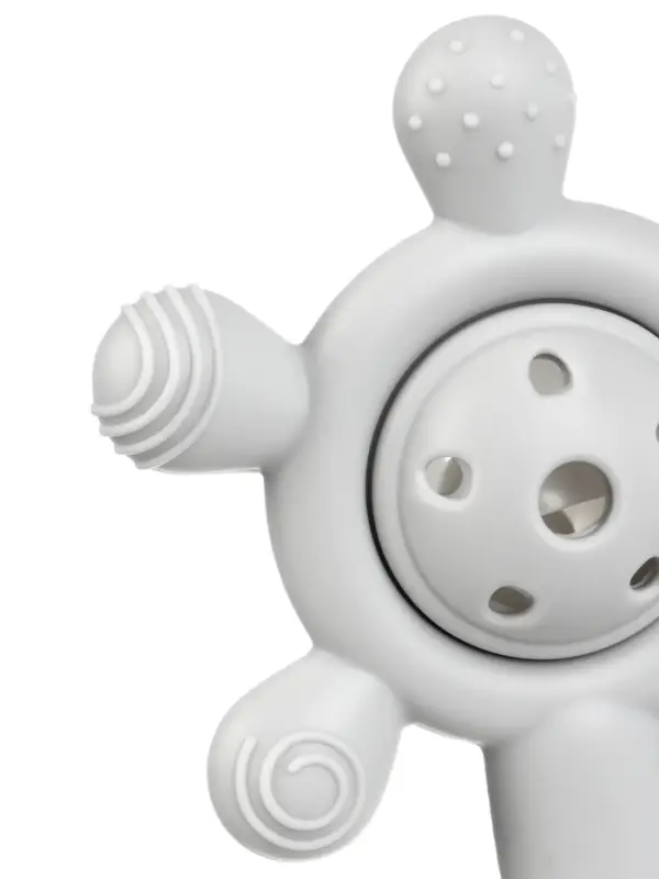 Набор силиконовых прорезывателей для зубов &laquo;Банан, погремушка&raquo;, 2 шт., Крошка Я