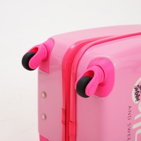 Чемодан детский 30 л (XS) HappyAnt, отдел на молнии, цвет розовый