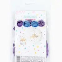 Воздушные шары латексные 12" &laquo;Папа просто космос&raquo;, набор 5 шт.