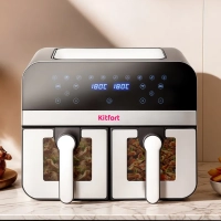 Аэрогриль электрический с 2 поддонами 9 литр 2400 Вт