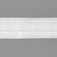 Шторная лента 60мм&times;50&plusmn;1м фиксированная сборка матовая 3 шнура