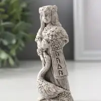 Фигура славянская богиня &laquo;Лада&raquo;, 10.5&times;4&times;3.5 см, серая