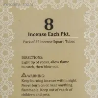 Благовония "INNER SANTE" 8 палочек Эвкалипт