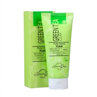 Пенка для лица Grace Day, очищающая, с зеленой глиной, 180 мл Пенка для лица Grace Day, очищающая, с зеленой глиной, 180 мл