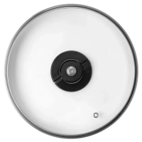 Плоская стеклянная крышка Butterfly 24 см, с паровыпуском