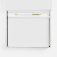 Набор Nebraska Flex, белый с золотистым