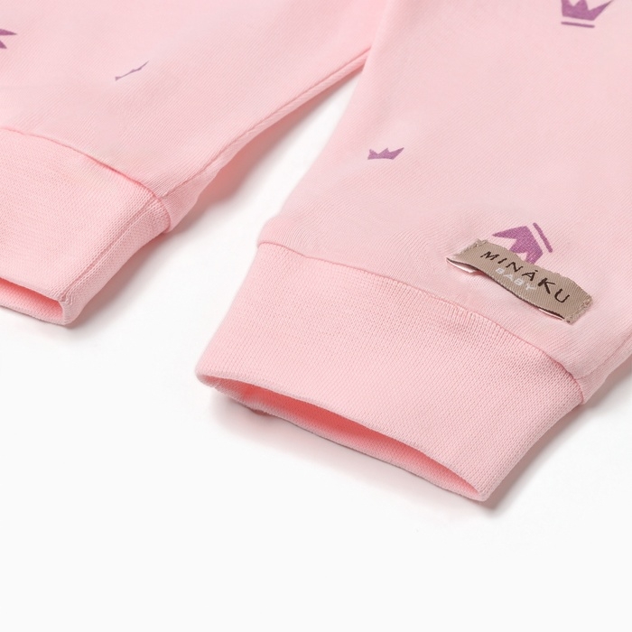 Штанишки детские MINAKU, цвет розовый, рост 80-86 см Штанишки детские MINAKU, цвет розовый, рост 80-86 см