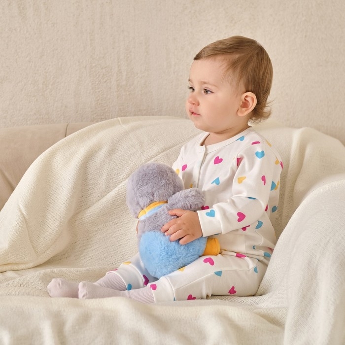 Комбинезоны детские Крошка Я "Love"-2 шт, рост 80-86 см