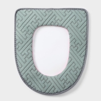 Чехол на сиденье для унитаза на липучках Доляна &laquo;Фили&raquo;, цвет МИКС