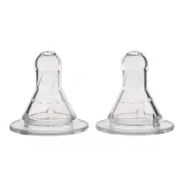 Соска на бутылочку, антиколиковая, от 0 мес., классическое горло, медленный поток, №1, фасовка по 20 шт.