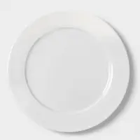 Тарелка Hanna Kn&ouml;vell, d=20 см, с бортом, фарфор, белая