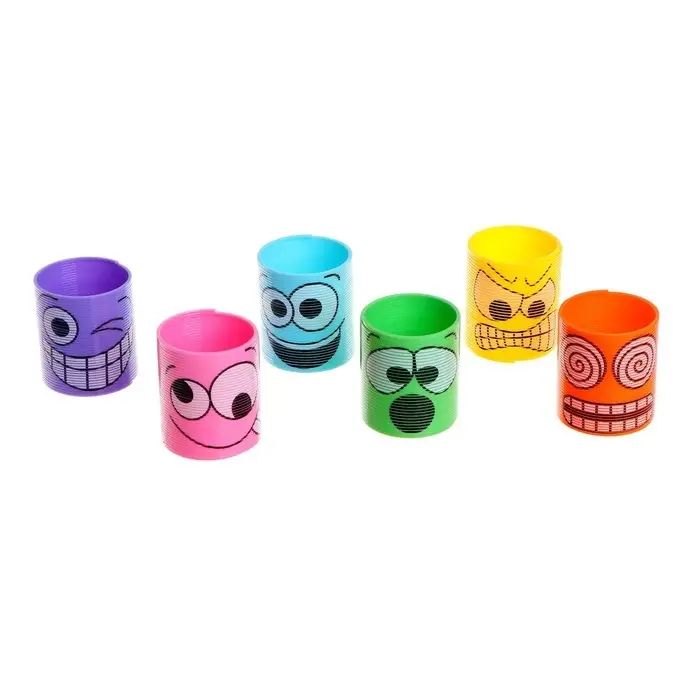 Пружинка - радуга &laquo;Мордочки&raquo;, d=4.5 см, МИКС