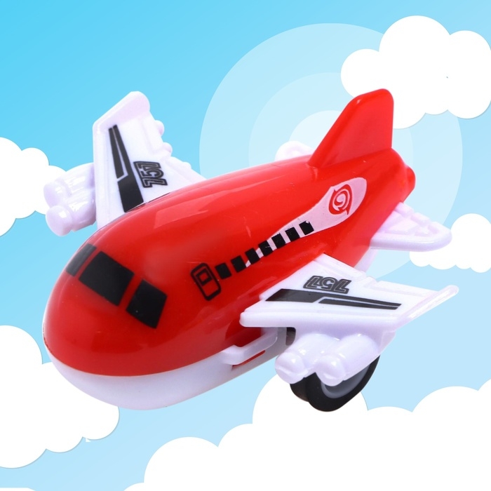 Набор инерционных самолетов &laquo;Авиалинии&raquo;, 4 штуки