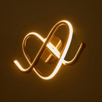 Бра Willa 14Вт LED 4000-6000К золото 38х18х10см