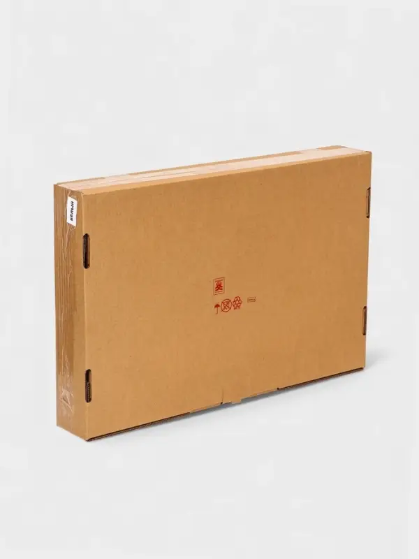 Плетёная корзина для белья с крышкой "Лён" 75л 43&times;32&times;60см, цвет белый