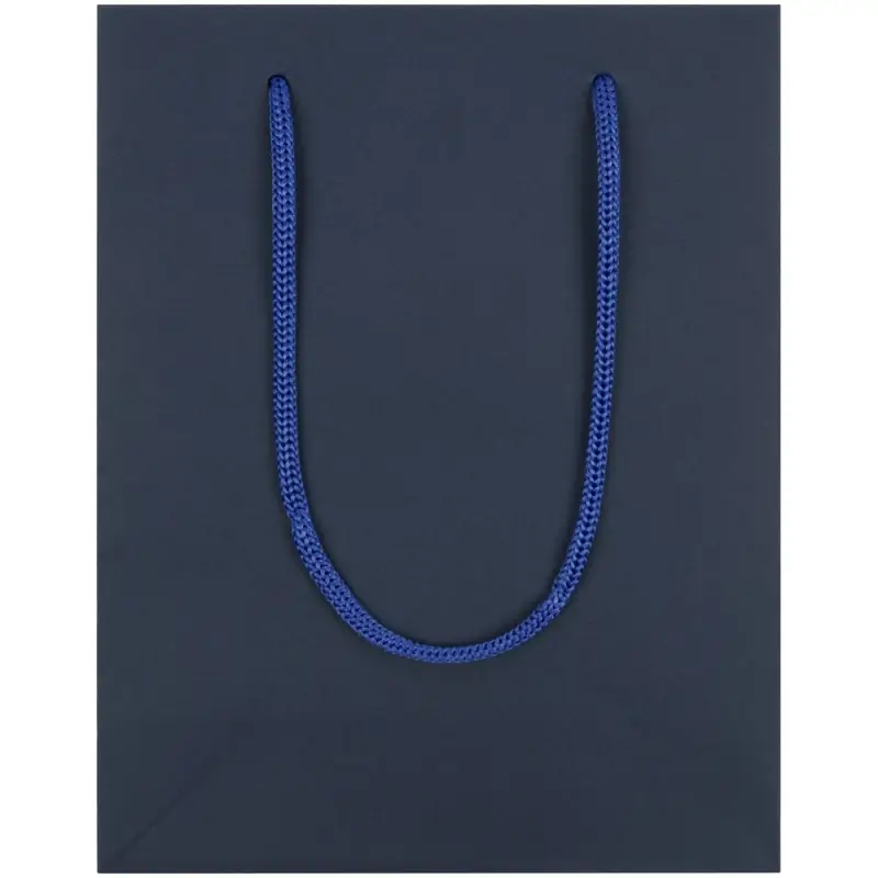 Пакет бумажный Vid S, синий