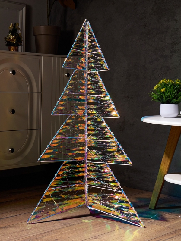 Фигура световая FROSTY "Елка", 64x64x100, 720 LED, 220V, свечение тёплое белое