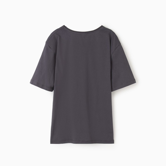 Футболка женская, цвет т.серый, р-р 48 Футболка женская, цвет т.серый, р-р 48