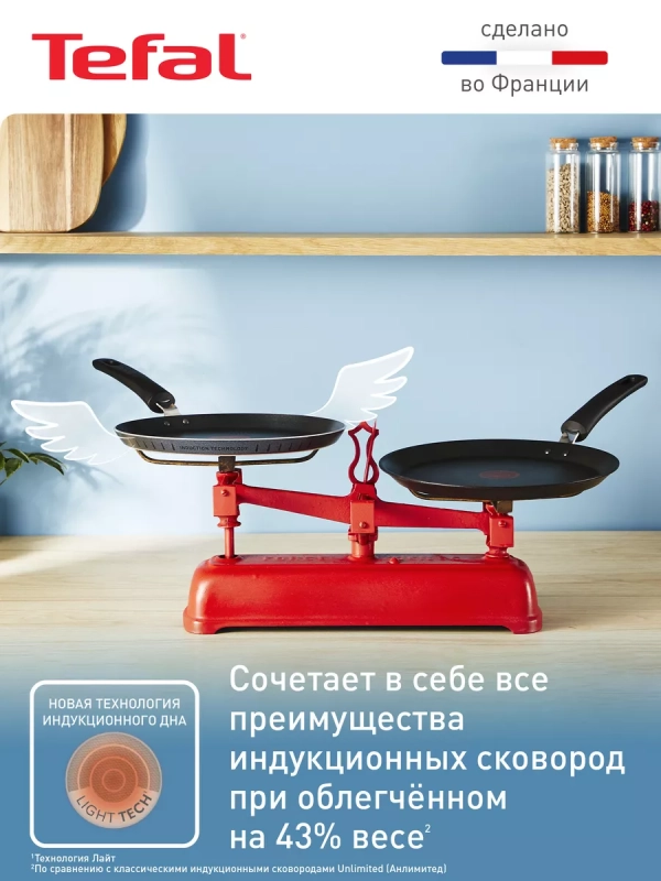 Сковорода блинная So' Light 25 см с антипригарным покрытием