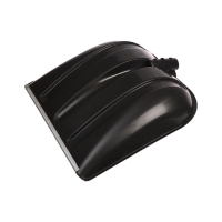 Ковш лопаты пластиковый, 400 &times; 400 мм, с оцинкованной планкой, тулейка 32 мм