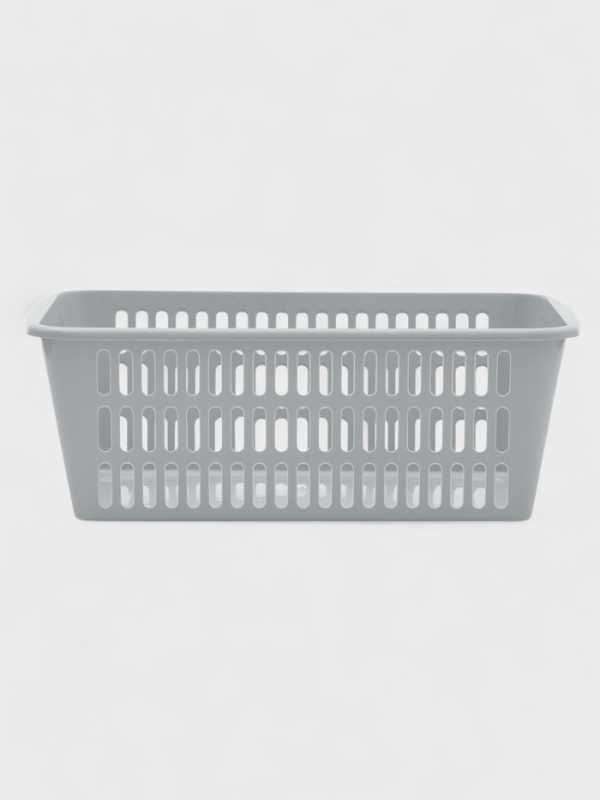 Корзина для хранения Полимербыт, пластик, 36×25×12.5 см, МИКС Корзина для хранения Полимербыт, пластик, 36×25×12.5 см, МИКС